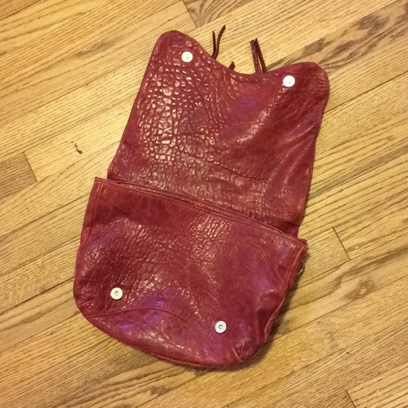 Great by Sandie, Paris RARE studded leather bag - Picture 3 of 7